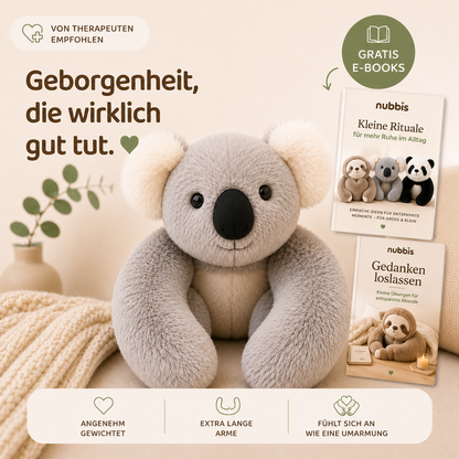 Die Nubbis™ - Gewichtete Kuscheltiere